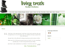 Tablet Screenshot of livingtruthnow.com